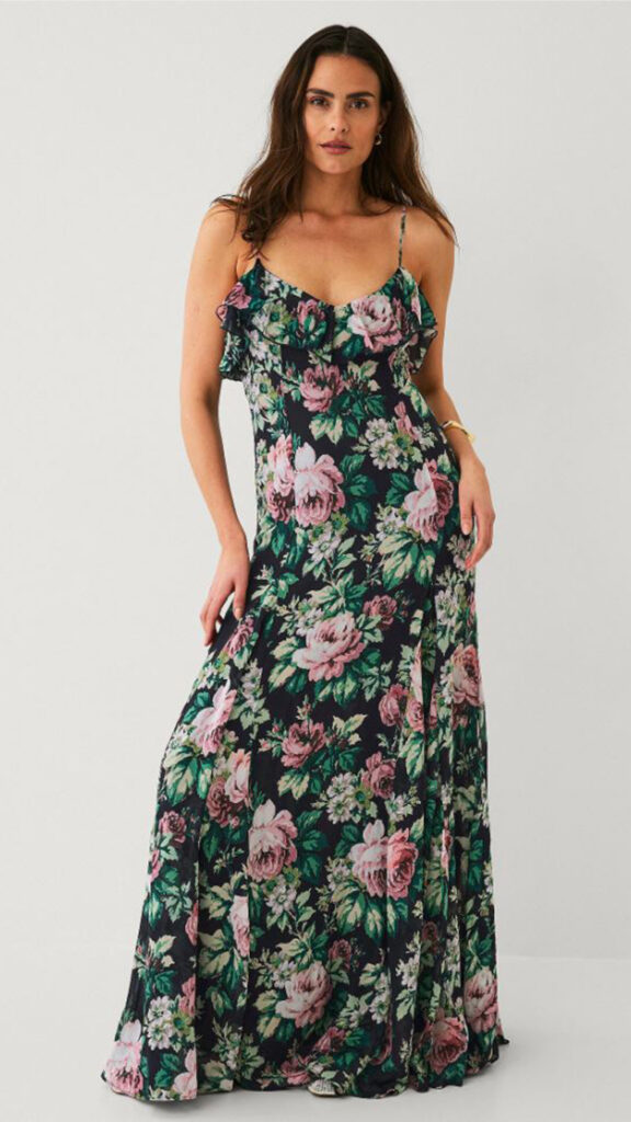 blomstrete kjole ellos